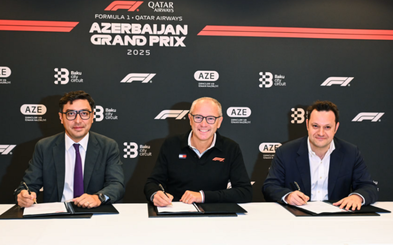 Formula 1 Azərbaycan Qran-prisi ilə müqavilənin müddətini uzadıb